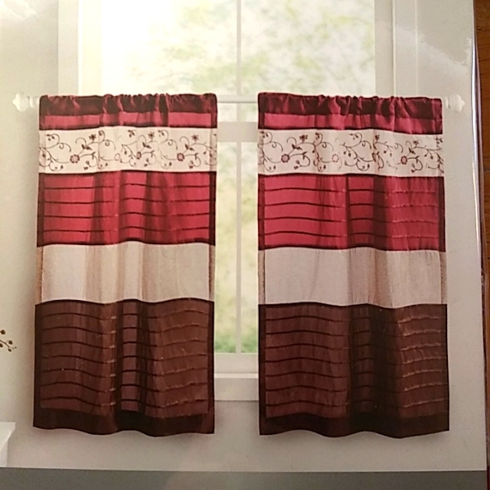 Serene window panels - 2 pc set